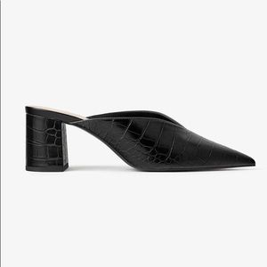 New ZARA S37 Low Cut Animal Embossed Mules